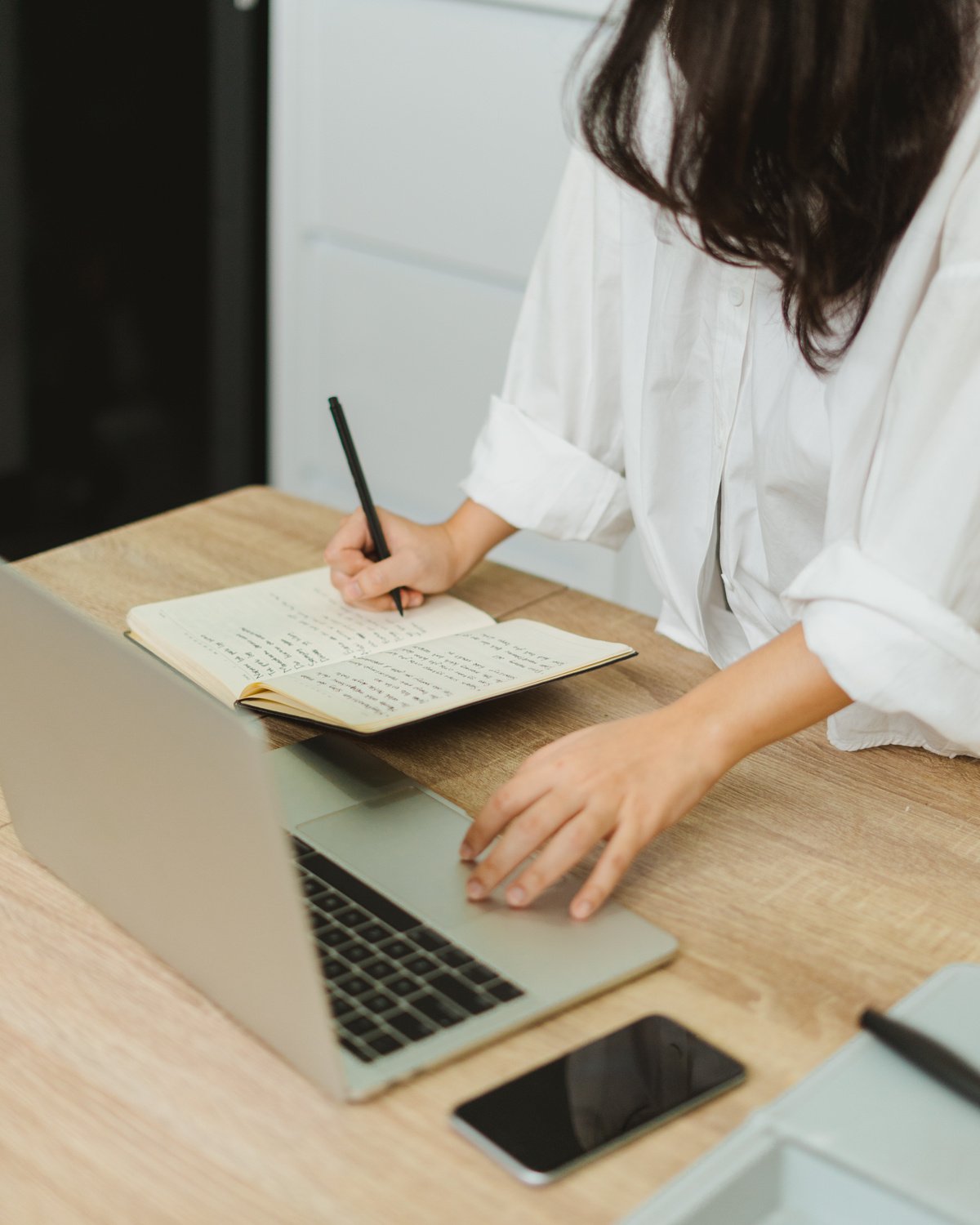 Woman Working From Home 